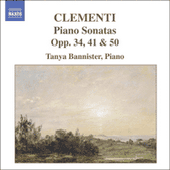 CLEMENTI, M.: Piano Sonatas, Op. 50: No. 1, Op. 34: No. 2 and Op. 41 (Bannister)