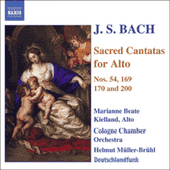 BACH, J.S.: Alto Cantatas, Vol. 1