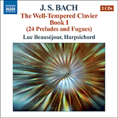 BACH, J.S.: Well-Tempered Clavier (The), Book 1 (Beauséjour)