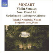 MOZART, W.A.: Violin Sonatas, Vol. 5 (Takako Nishizaki, Loeb)