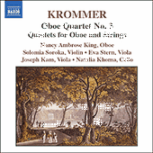 KROMMER: Oboe Quartet No. 3 / Oboe Quintets Nos. 1-2