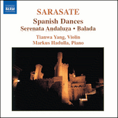 SARASATE, P. de: Violin and Piano Music, Vol. 1 (Tianwa Yang, Hadulla)