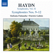 HAYDN: Symphonies, Vol. 32 (Nos. 9, 10, 11, 12)