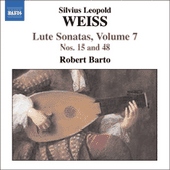 WEISS, S.L.: Lute Sonatas, Vol. 7 (Barto) - Nos. 15, 48