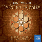 TAVENER: Lament for Jerusalem