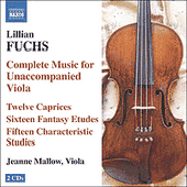 FUCHS, L.: Complete Music for Unaccompanied Viola