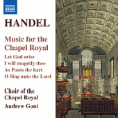 HANDEL: Music for the Chapel Royal