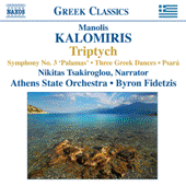 KALOMIRIS: Symphony No. 3 / Triptych / 3 Greek Dances