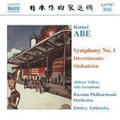 ABE: Symphony No. 1 / Divertimento / Sinfonietta