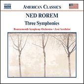 ROREM, N.: Symphonies Nos. 1-3 (Bournemouth Symphony, Serebrier)