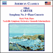 CARTER: Piano Concerto / Symphony No. 1 / Holiday Overture