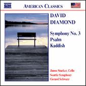 DIAMOND: Symphony No. 3 / Psalm / Kaddish