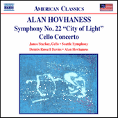 HOVHANESS: Symphony No. 22 / Cello Concerto