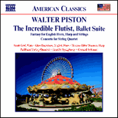 PISTON, W.: Incredible Flutist (The) / Fantasy for English Horn, Harp and Strings (Goff, Danielson, Wunrow, Seattle Symphony, G. Schwarz)