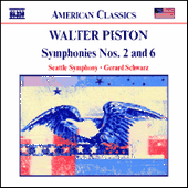 PISTON: Symphonies Nos. 2 and 6