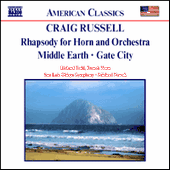 RUSSELL: Rhapsody for Horn and Orchestra / Middle Earth