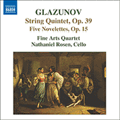 GLAZUNOV: 5 Novelettes / String Quintet in A Major