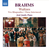 BRAHMS, J.: Rhapsodies, Op. 79 / Waltzes, Op. 39 (Jandó)