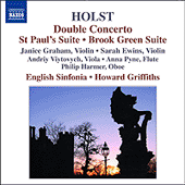 HOLST: Double Concerto / St Paul's Suite / Brook Green Suite