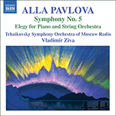 PAVLOVA, A.: Symphony No. 5 / Elegy (Moscow Radio Tchaikovsky Symphony, Ziva)