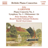 GARDNER: Piano Concerto No. 1 / Symphony No. 1 / Midsummer Ale Overture