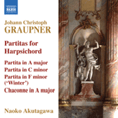 GRAUPNER, C.: Partitas, GWV 121, 133, 149 (Akutagawa)