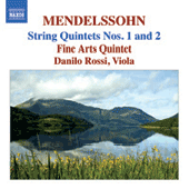 MENDELSSOHN: String Quintets (Complete)