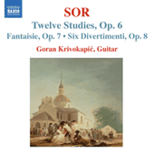 SOR, F.: 12 Studies, Op. 6 / Fantasia No. 2, Op. 7 / 6 Divertimentos, Op. 8 (Krivokapic)