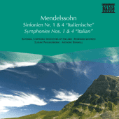 MENDELSSOHN: Symphonies Nos. 1 and 4