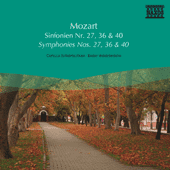 MOZART: Symphonies Nos. 27, 36 and 40