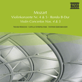 MOZART: Violin Concertos Nos. 4 and 5 / Rondo