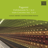 PAGANINI: Violin Concertos Nos. 1 and 4