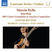 Guitar Recital: Dylla, Marcin - RODRIGO, J. / TANSMAN, A. / MAW, N. / PONCE, M.