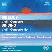 SIBELIUS: Violin Concerto / SINDING: Violin Concerto No. 1