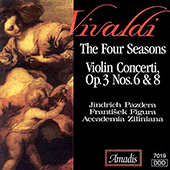 VIVALDI: Four Seasons (The) / Violin Concertos, Op. 3, Nos. 6 and 8 - 7019