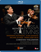 BEETHOVEN, L. van: Missa Solemnis (Stoyanova, Garanca, Schade, Selig, Dresden Staatskapelle, Thielemann) (Blu-ray, HD)