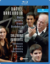 Orchestral Concert - MOZART, W.A. / TCHAIKOVSKY, P.I. / SCHOENBERG, A. (West-Eastern Divan Orchestra, Barenboim) (Salzburg Concerts) (Blu-ray, HD)