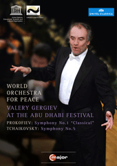 Orchestral Concert - PROKOFIEV, S. / TCHAIKOVSKY, P.I. / ROSSINI, G. (Gergiev at the Abu Dhabi Festival) (World Orchestra for Peace) (NTSC)
