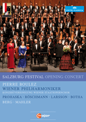 SALZBURG FESTIVAL 2011 OPENING CONCERT - BERG, A. / MAHLER, G. (Boulez) (NTSC)