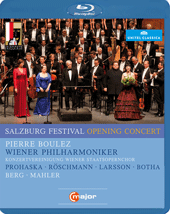 SALZBURG FESTIVAL 2011 OPENING CONCERT - BERG, A. / MAHLER, G. (Boulez) (Blu-ray, HD)