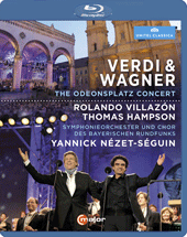 ODEONSPLATZ CONCERT 2013 (THE) - Verdi and Wagner (Villazón, Hampson, Nézet-Séguin) (Blu-ray, HD)