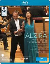 VERDI, G.: Alzira (Alto Adige Festival, 2012) (Blu-ray, HD)