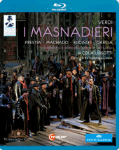 VERDI, G.: Masnadieri (I) (Teatro di San Carlo, 2012) (Blu-ray, HD)