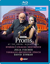 Orchestral Music - STRAUSS, R. / DVORÁK, A. / BEETHOVEN, L. van (J. Fischer, Zinman) (BBC Proms 2014) (Blu-ray, HD)