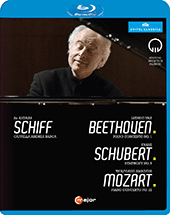 BEETHOVEN, L. van: Piano Concerto No. 1 / SCHUBERT, F.: Symphony No. 5 / MOZART, W.A.: Piano Concerto No. 22 (A. Schiff) (Blu-ray, HD)