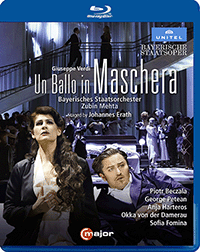 VERDI, G.: Ballo in maschera (Un) [Opera] (Bavarian State Opera, 2016) (Blu-ray, HD)