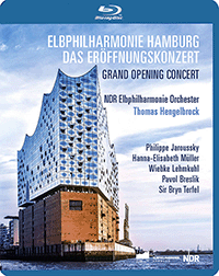 ELBPHILHARMONIE HAMBURG GRAND OPENING CONCERT (Jaroussky, H.-E. Müller, North German Radio Elbphilharmonie Orchestra, Hengelbrock) (Blu-ray, HD)