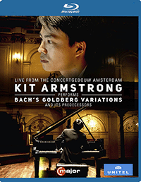 Piano Recital: Armstrong, Kit - BYRD, W. / SWEELINCK, J.P. / BULL, J. / BACH, J.S. (Bach's Goldberg Variations and Its Predecessors) (Blu-ray, HD)