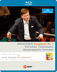 BRUCKNER, A.: Symphony No. 1 (1877 Linz version, ed. L. Nowak) (Dresden Staatskapelle, Thielemann) (Blu-ray, HD)