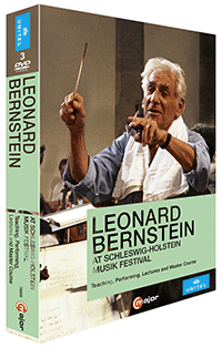 BERNSTEIN, Leonard: Leonard Bernstein at the Schleswig-Holstein Musik Festival (Documentary, 1988) (NTSC)